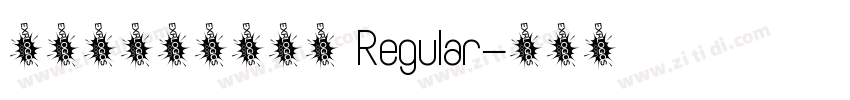 横竖撇捺哎呦不错哦 Regular字体转换